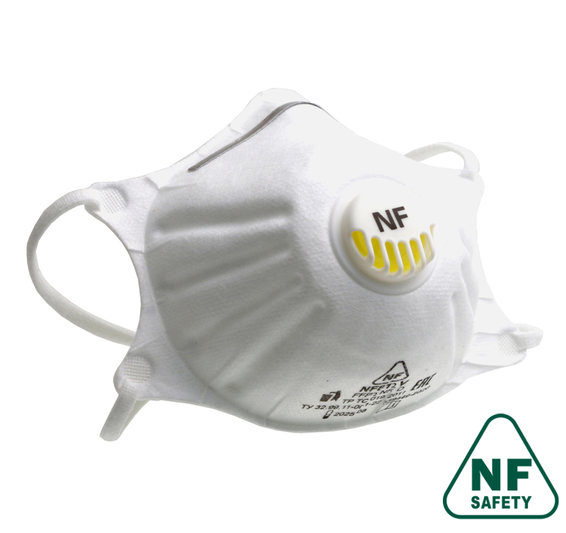 NF812V  size-S FFP2 полумаска противоаэрозольная фильтрующая формованная (респиратор) 