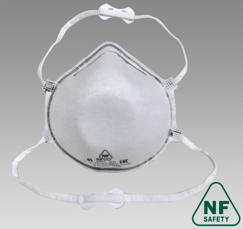 NF 9915P FFP1 R D полумаска противоаэрозольная фильтрующая (респиратор)  многоразовая 