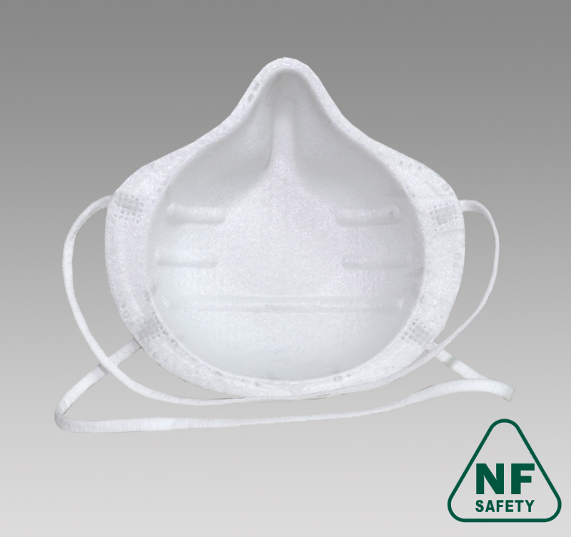 NF832 FFP2  полумаска противоаэрозольная фильтрующая формованная (респиратор)