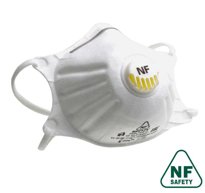 NF813V size-S FFP3 полумаска противоаэрозольная фильтрующая формованная (респиратор) 