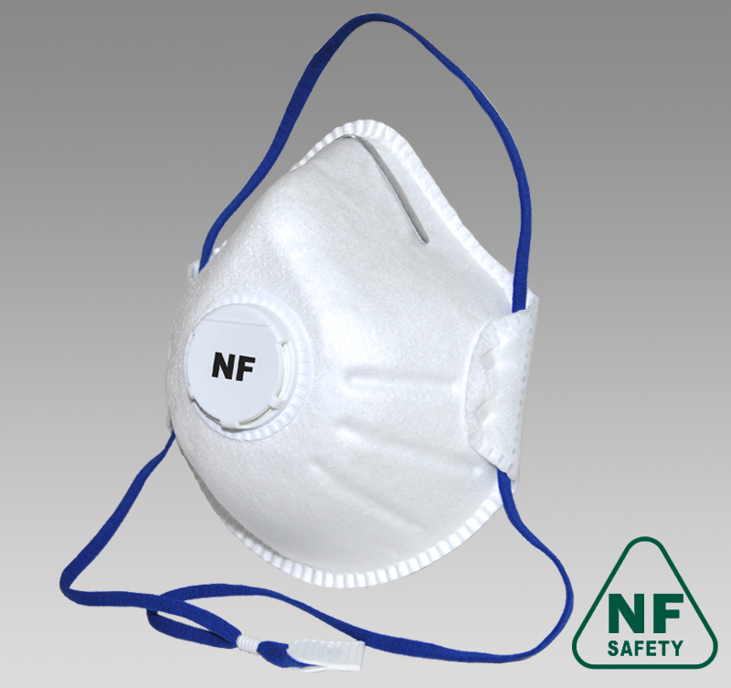 NF812V size-M FFP2 полумаска противоаэрозольная фильтрующая формованная (респиратор) 