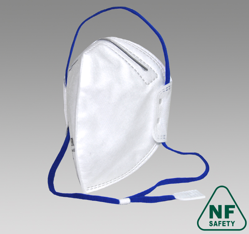 NF821 size-M FFP1 полумаска противоаэрозольная фильтрующая складная (респиратор) 