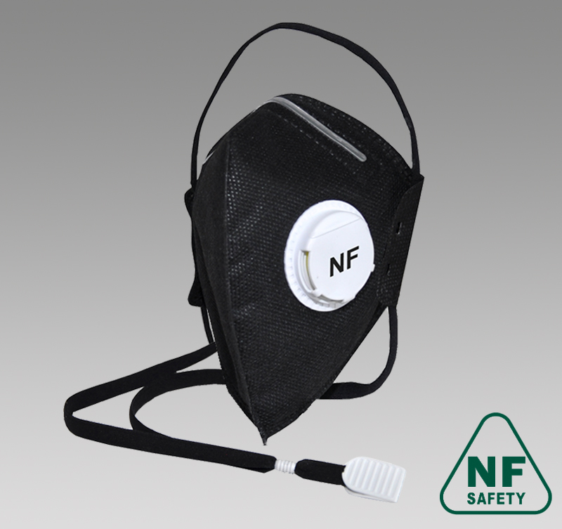 NF823V size-M FFP3 полумаска противоаэрозольная фильтрующая складная (респиратор) 