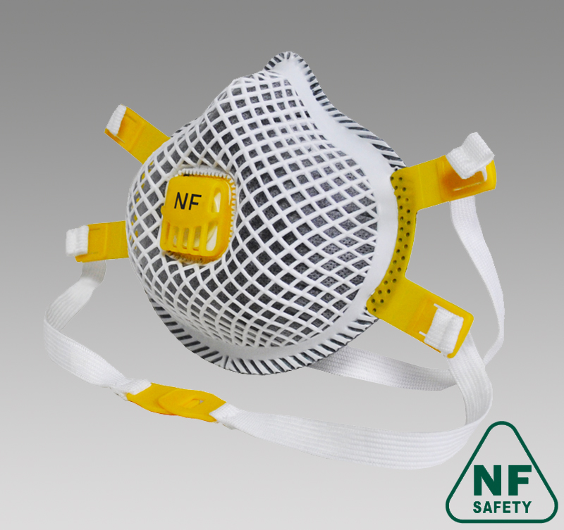NF 2200 WV FFP2 R D полумаска противоаэрозольная фильтрующая (респиратор)  многоразовая 