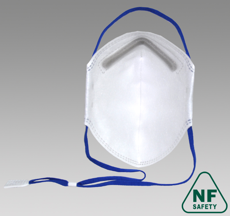 NF822 size-M FFP2 полумаска противоаэрозольная фильтрующая складная (респиратор) 